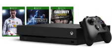 Xbox One X 1 TB-Konsole + 2. Controller + 1 Spiel im Microsoft Store