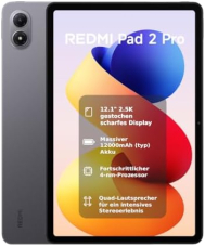 XIAOMI REDMI Pad 2 Pro, 8+256GB, 12.1 Zoll 2.5K 120Hz Display, 12,000 mAh Akku, 4nm