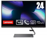 Lenovo Q24h-10 (23,8″) QHD-IPS-Monitor mit 75Hz & USB-C, 300 Nits, 99% sRGB im Lenovo Store