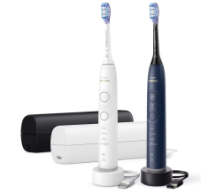 Philips Sonicare 7100 elektrische Zahnbürste HX7429/01, 2er-Pack in Weiss und Marineblau – jetzt zum neuen Bestpreis!