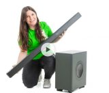 Daydeal - Soundbar mit Subwoofer Philips Fidelio TAFB1/10 + TAFW1/10